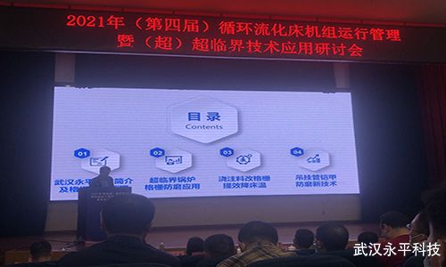武漢永平總經(jīng)理劉上中先生在第四屆循環(huán)流化床機組運行及超臨界技術(shù)研討會(huì )演講《格柵防磨最新應用成功報告》